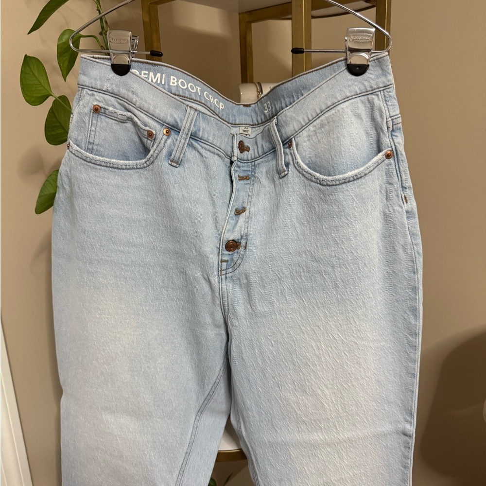 J. Crew Classic Light Blue Denim Jeans